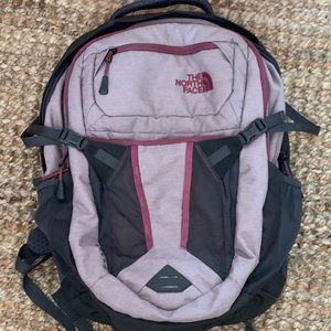 North Face Purple Recon Backpack
